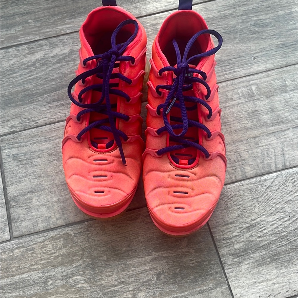 Nike Pink and Purple High-Top Sneakers women’s Nike Vapormax size 8